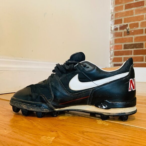 Vintage 1991 Nike Grid Shark Football Cleats Size 10.5 main image 6